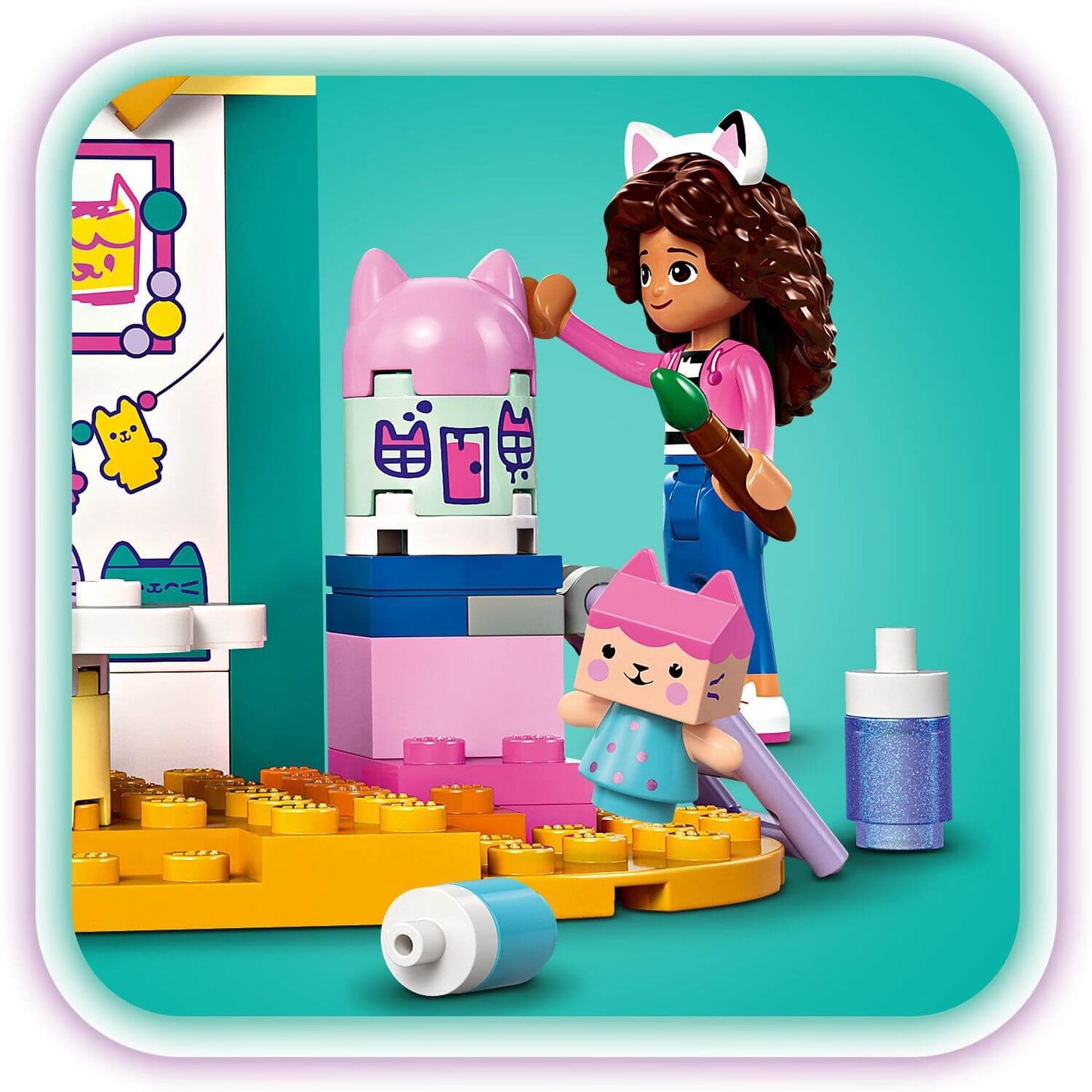 Lego Gabby's Dollhouse 10795 Crafting with Baby Box for Ages 4 and Up