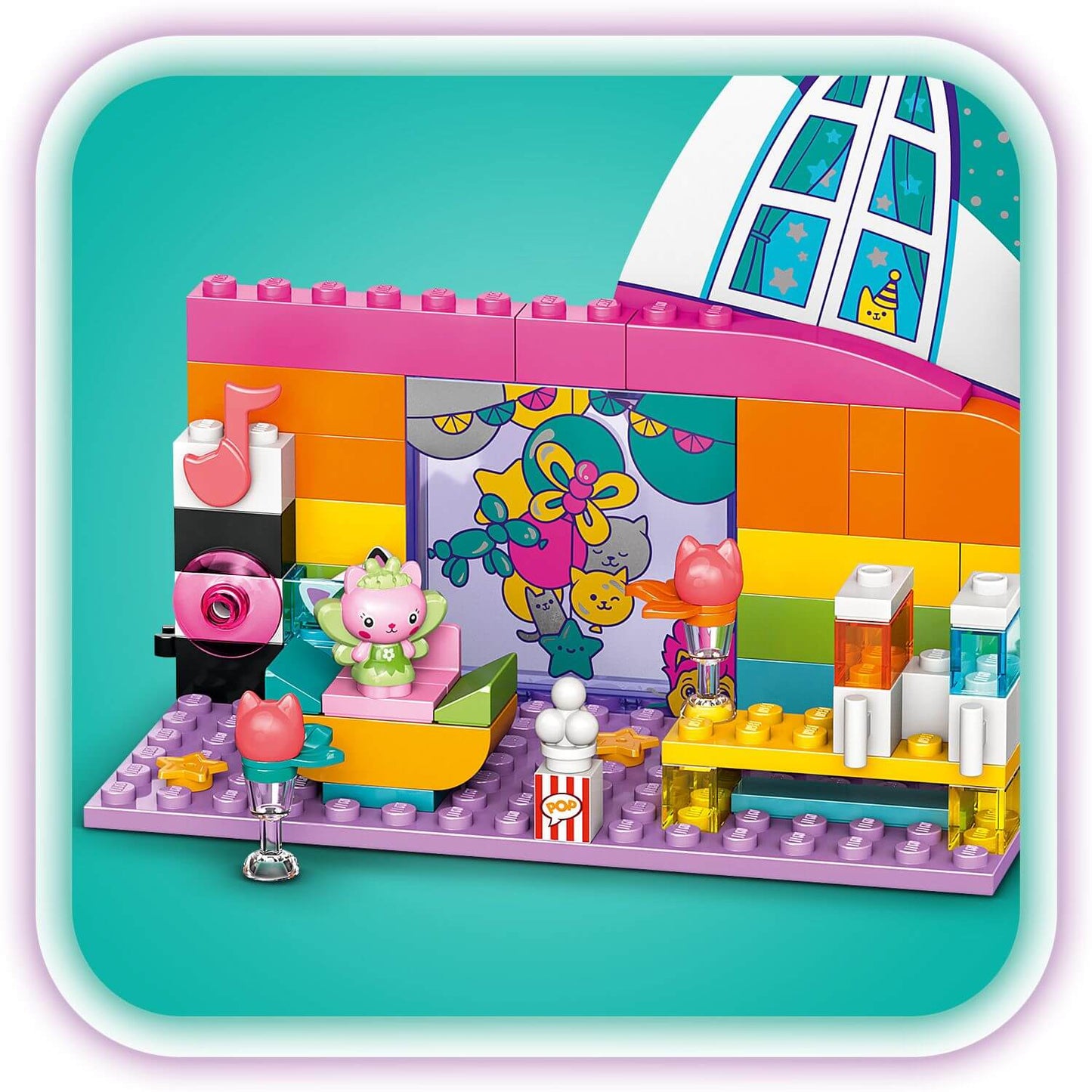 Lego Gabby's Dollhouse 10797 Gabby's Party Room Playset for Ages 4+