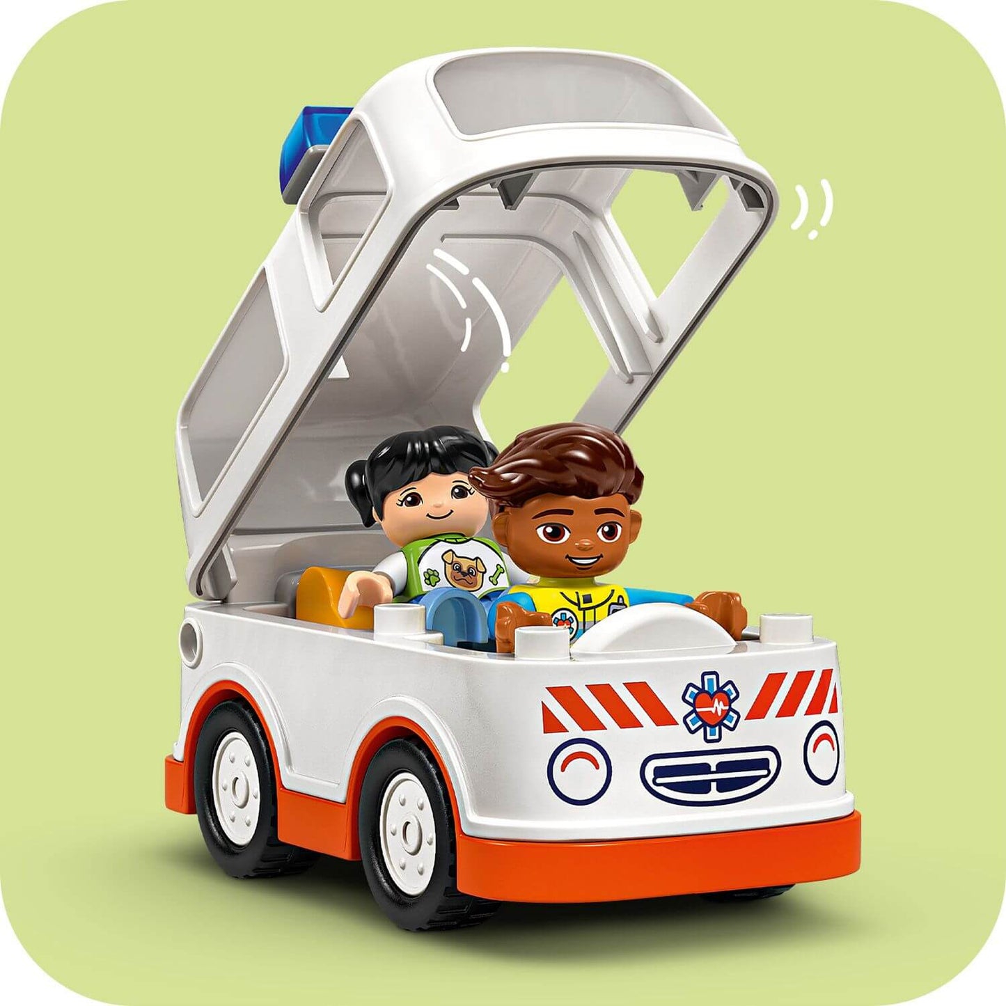 Lego Duplo 10447 Ambulance & Driver Playset for Toddlers Ages 2 and Up