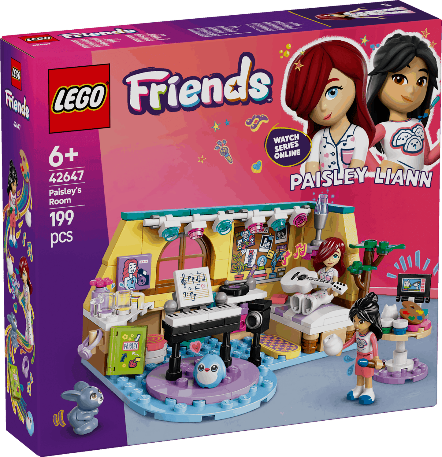 Lego Friends 42647 Paisley's Room Buildable Playset for Ages 6 and Up