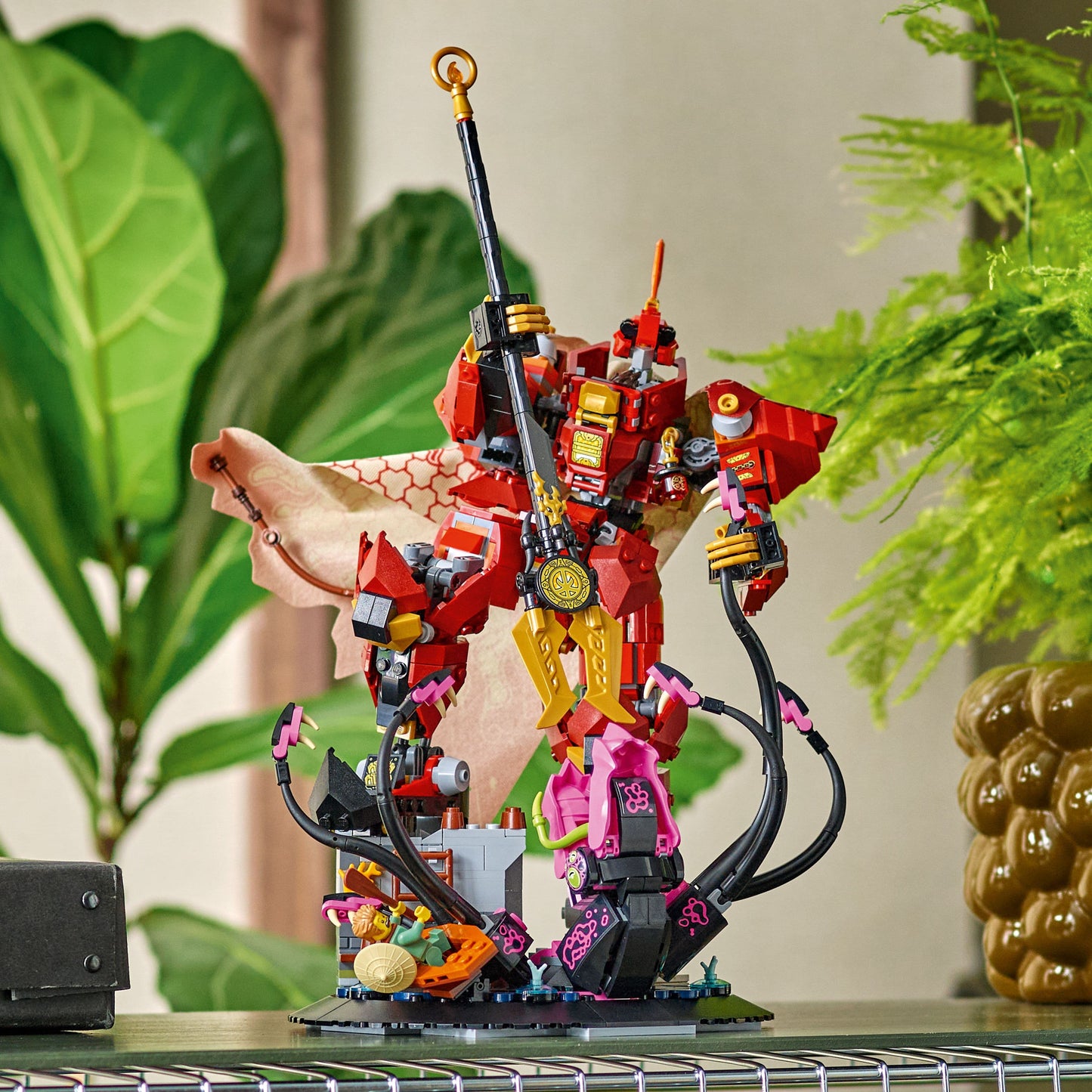 Lego Ninjago Legends 71846 The Fire Knight Mech for Teens Ages 14 & Up