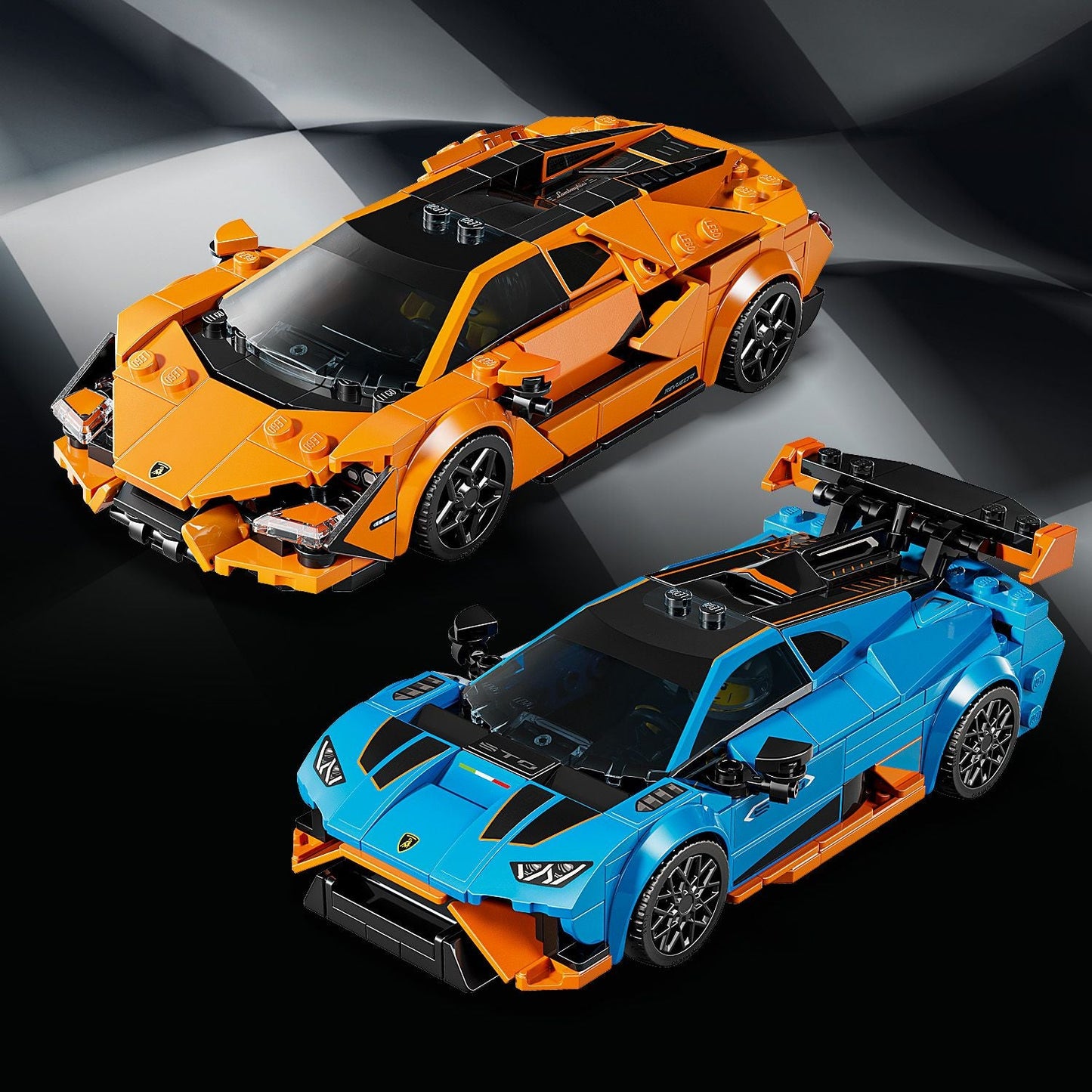Lego Speed Champions 77238 Lamborghini Revuelto & Huracán STO Ages 10+