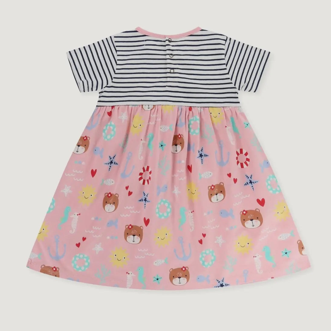 Multicoloured Lilly and Friends Print Dress Pebble Children’s Store