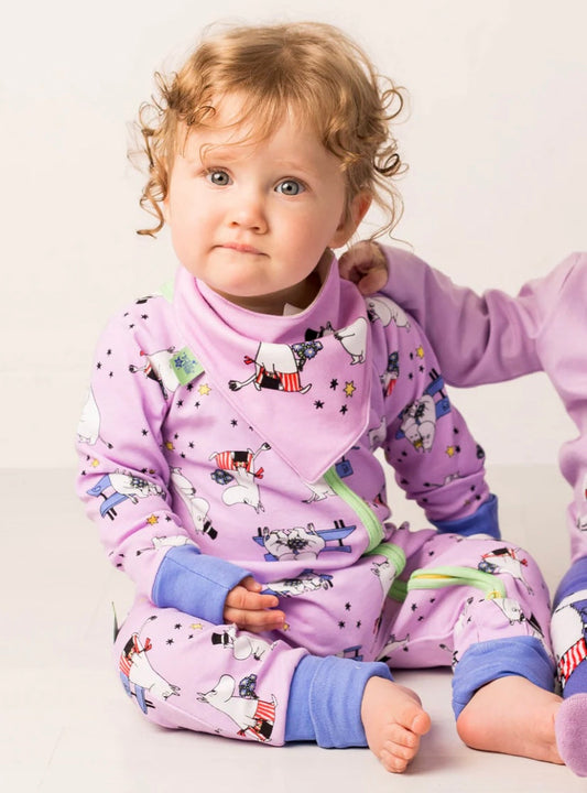 Moomin™ Organic Love Forever Romper Playsuit Pebble Children’s Store
