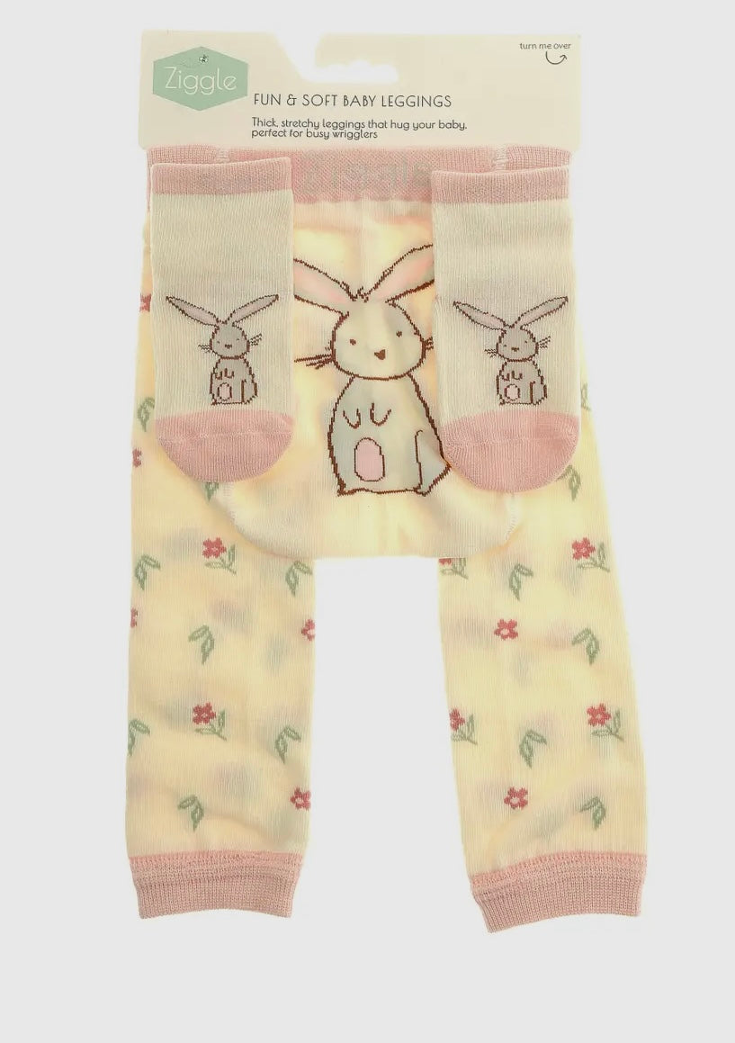 Bunnies Cream Leggings & Socks Pebble Children’s Store