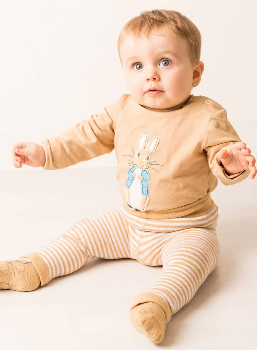 Peter Rabbit Neutral Leggings Pebble Children’s Store