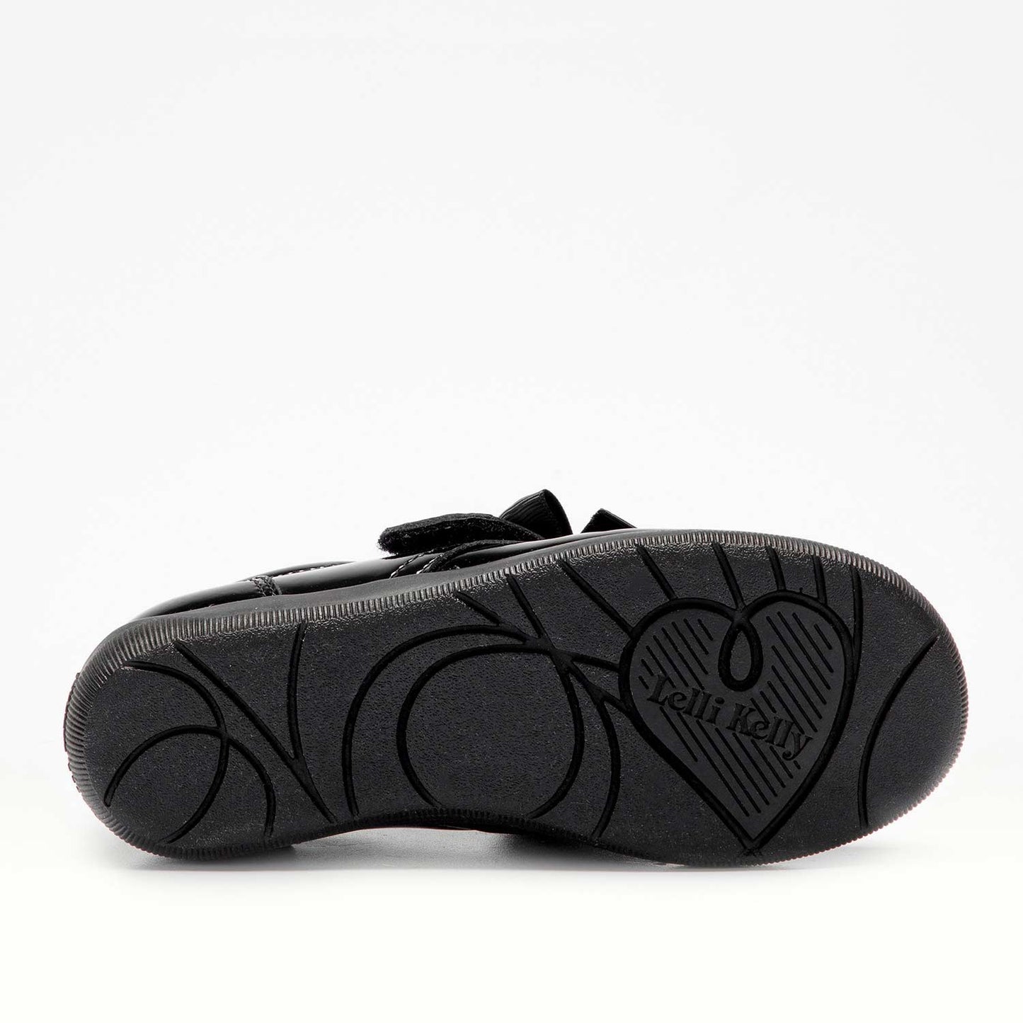 Lelli Kelly Girls Black Elizabeth Bow School Shoes
