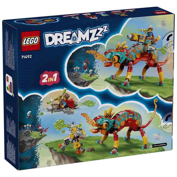 LEGO 71492 Mateo's Fire Chameleon