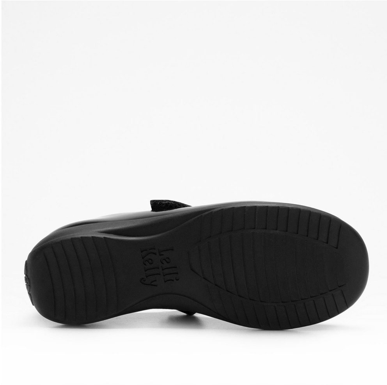 Lelli Kelly Girls Luna 2 With Detachable Butterfly School Shoe F &  G Fitting - Black Patent