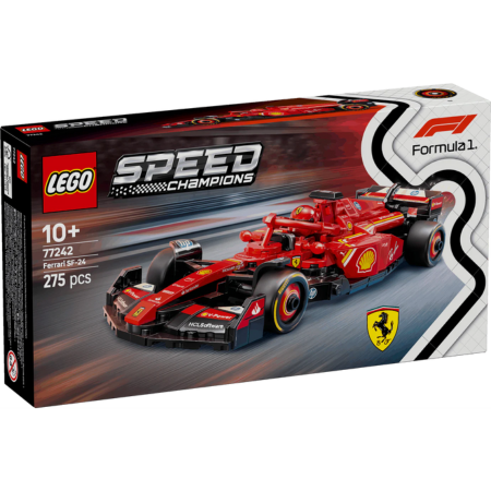Lego Speed Champions 77242 Ferrari SF-24 F1 Race Car for Ages 10 & Up
