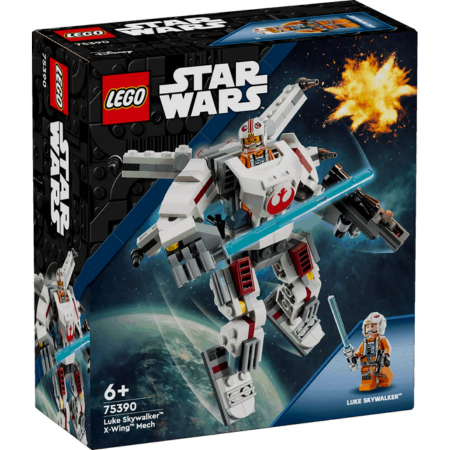 Lego Star Wars 75390 Luke Skywalker X-Wing Mech Toy for Ages 6 and Up