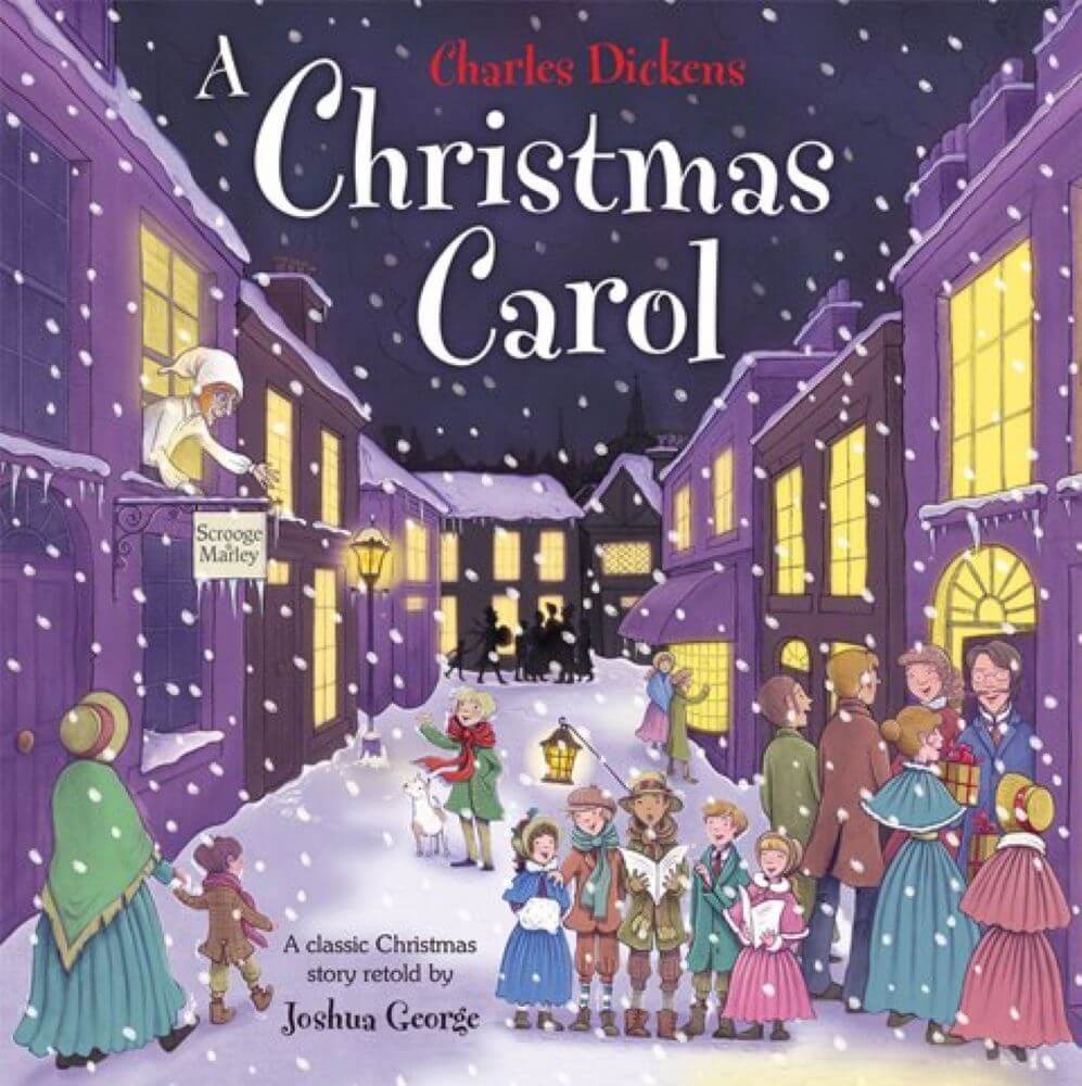 A Christmas Carol By Charles Dickens, Illustrated Children's Story Book