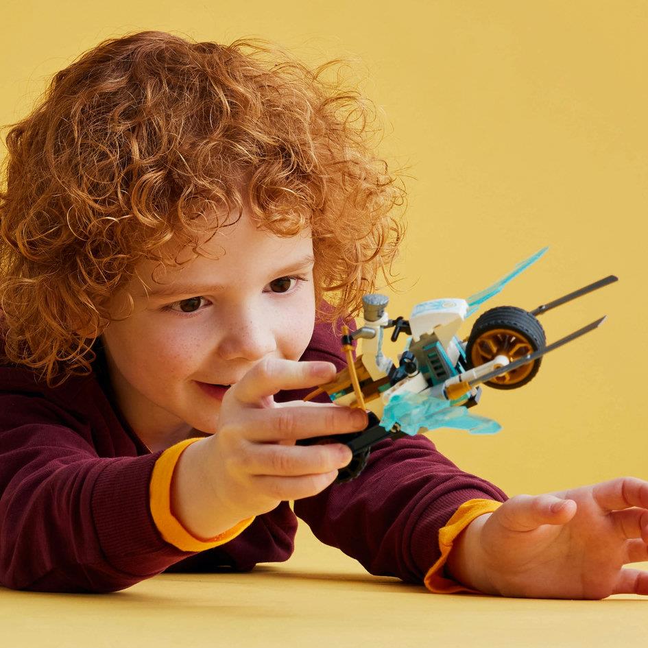 Lego Ninjago 71816 Zane's Ice Motorcycle Toy Playset for Ages 7 and Up