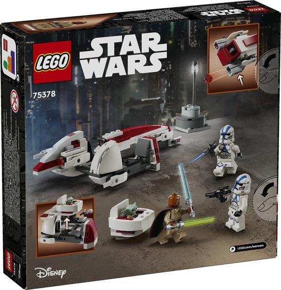 Lego Star Wars 75378 BARC Speeder Escape Toy Playset for Ages 8 and Up