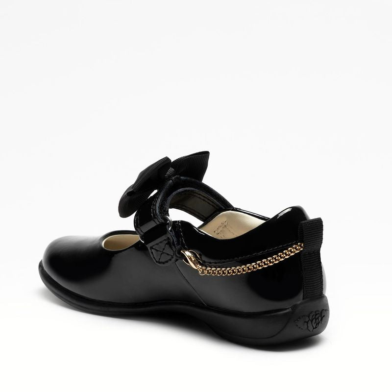 Lelli Kelly Girls F Ophelia Detachable Flower Friendship Bracelet Patent School Shoes